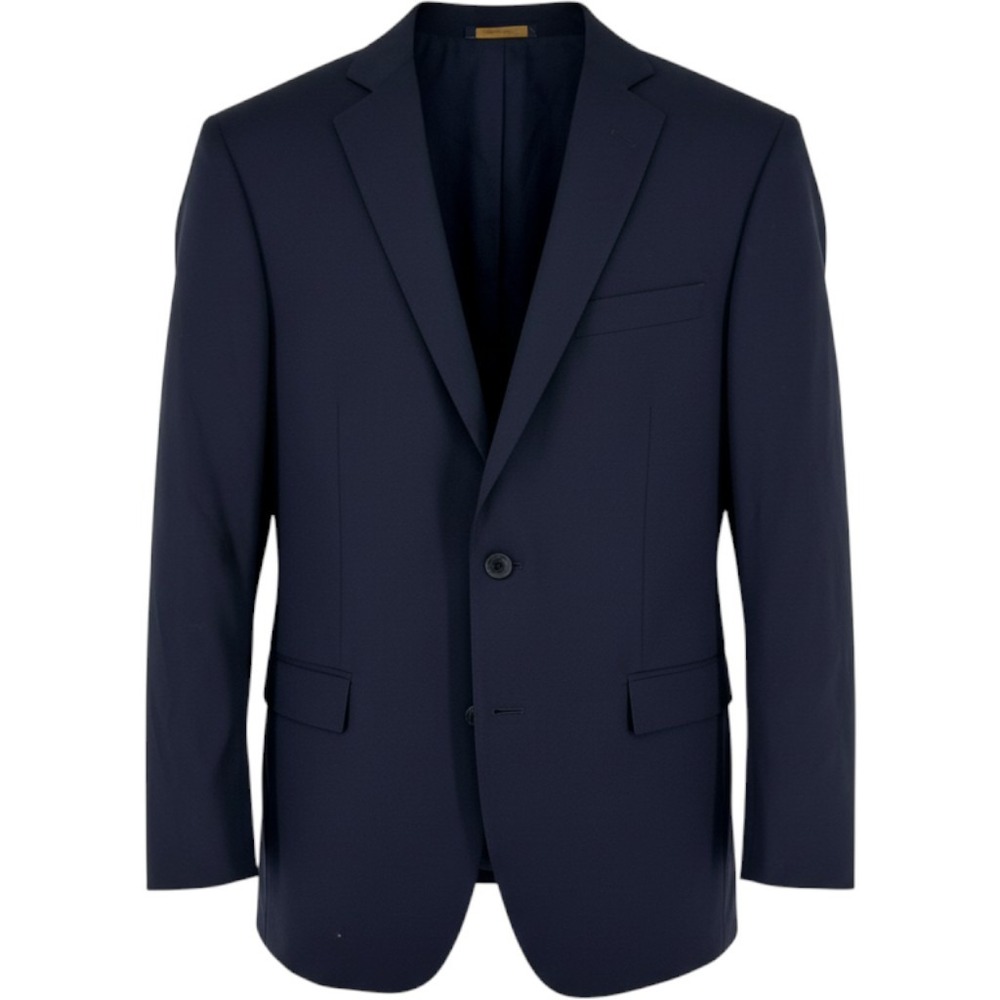 Brooks Brothers Regent Fit Navy Blue Wool Blend Blazer Sport Coat 42R Stretch